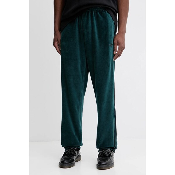 Velúrové tepláky adidas Originals Sst Tp 65666013