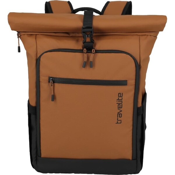 Travelite Briize Backpack M Roll-Up Curry 66101413