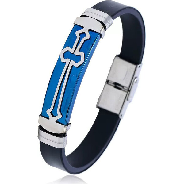 Impress Jewelry Náramok z chirurgickej ocele Kruis 65229076