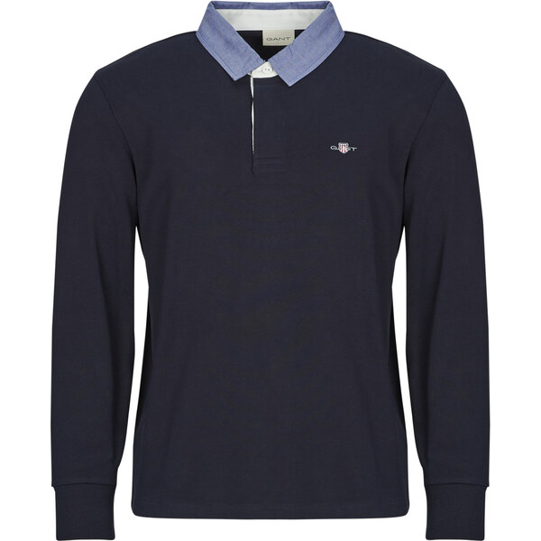 Gant Polokošele s dlhým rukávom REG CHAMBRAY HEAVY RUGGER Gant 65669290