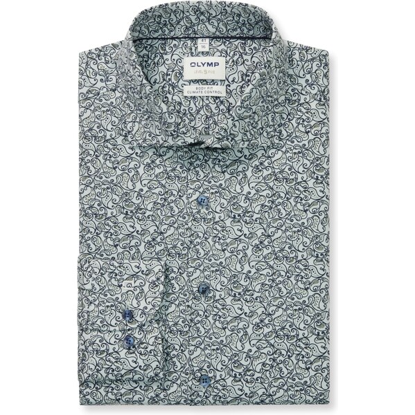 Pánska vzorovaná košeľa Climate control OLYMP body fit 65670326