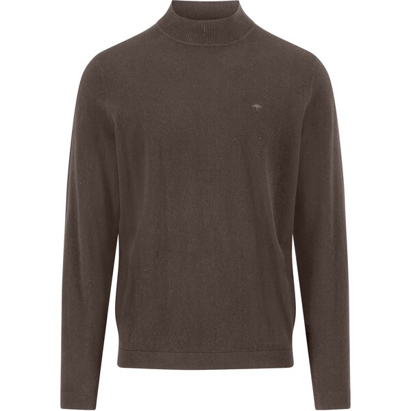 Pánsky hnedý polorolák s kašmírom FYNCH-HATTON 65670334