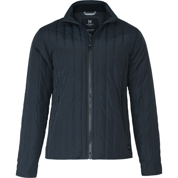 Pánska vertikálne prešívaná bunda v mestskom štýle Lindenwood Nimbus 65850201