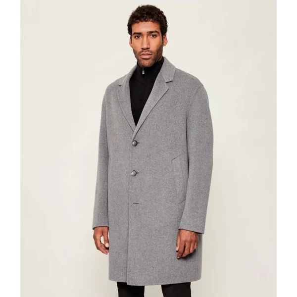 BOSS BLACK Vlnený kabát C-Cale-DF-254F 65674650