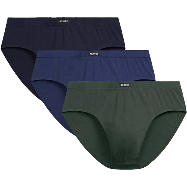 Atlantic Pánske slipy 3 pack 129 65670594