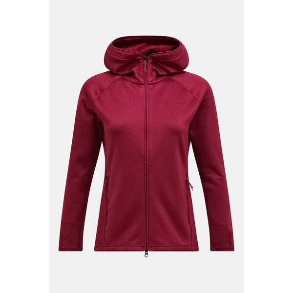 MIKINA PEAK PERFORMANCE W MIDLAYER ZIP HOOD 65675316