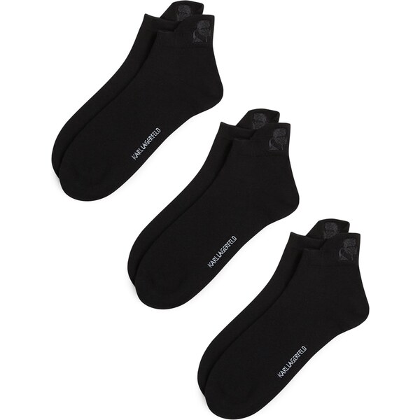 Karl Lagerfeld Ponožky čierna / biela 65678629