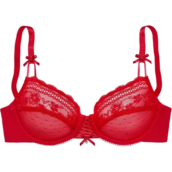 NUANCE Podprsenka červená 65677786