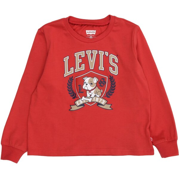 Levis Kids Tričko BULLDOG tmavobéžová / tmavomodrá / červená / biela 65679651