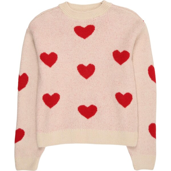 ONLY GIRLS Sveter ružová / červená 65696128