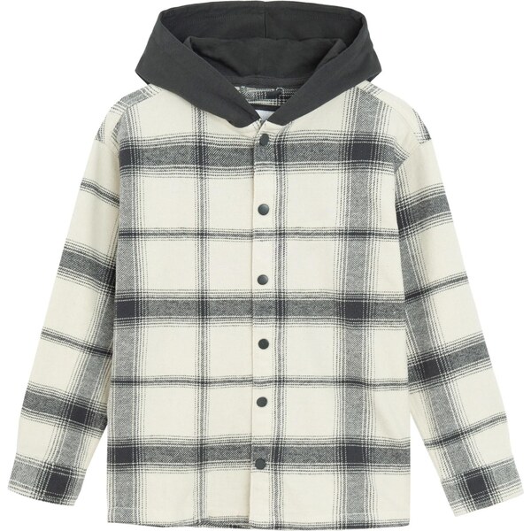 Cool Club Prechodná bunda čierna / biela 65895352