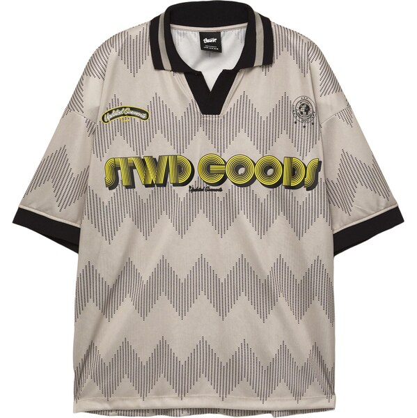 Pull&Bear Tričko STWD GOODS nebielená / žltá / čierna 65679592