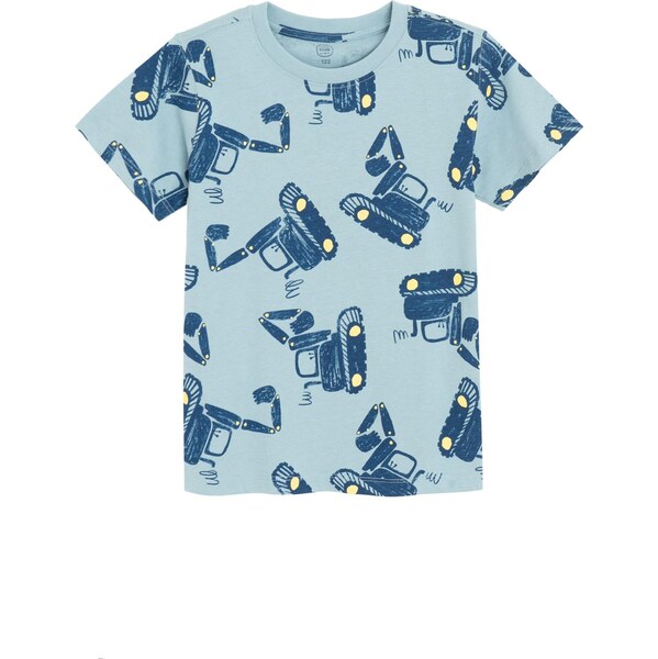 Cool Club Tričko námornícka modrá / pastelovo modrá 66009728