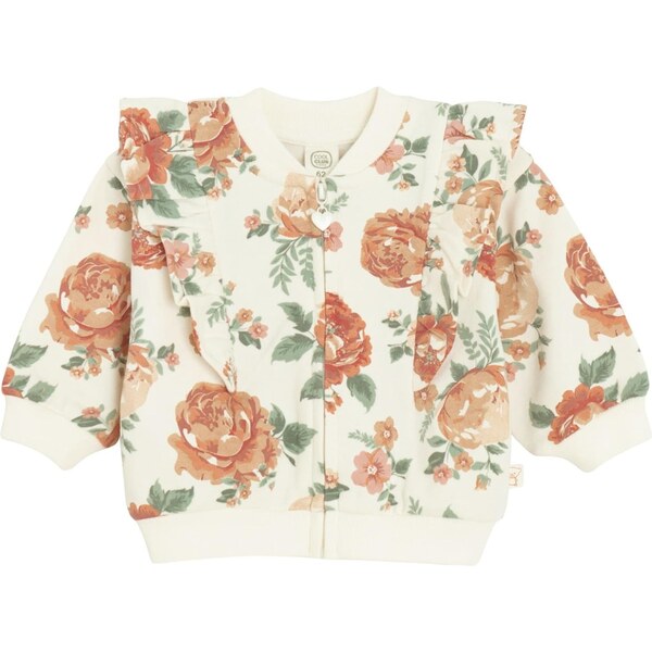 Cool Club Tepláková bunda smaragdová / hrdzavo červená / oxidová / 65895344