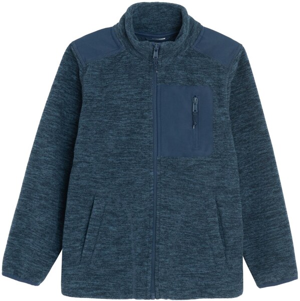 Cool Club Tepláková bunda modrá / modrá melírovaná 65679605