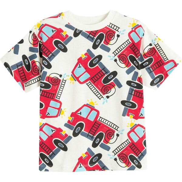 Cool Club Tričko červená / čierna / biela 66009738