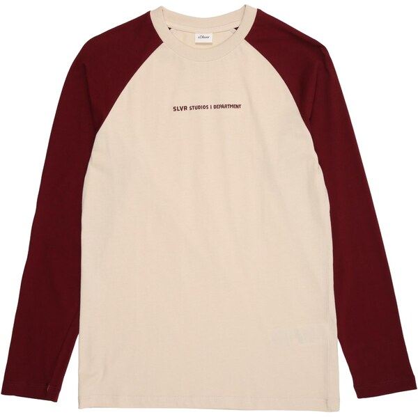 s.Oliver Tričko svetlobéžová / bordová 65895401