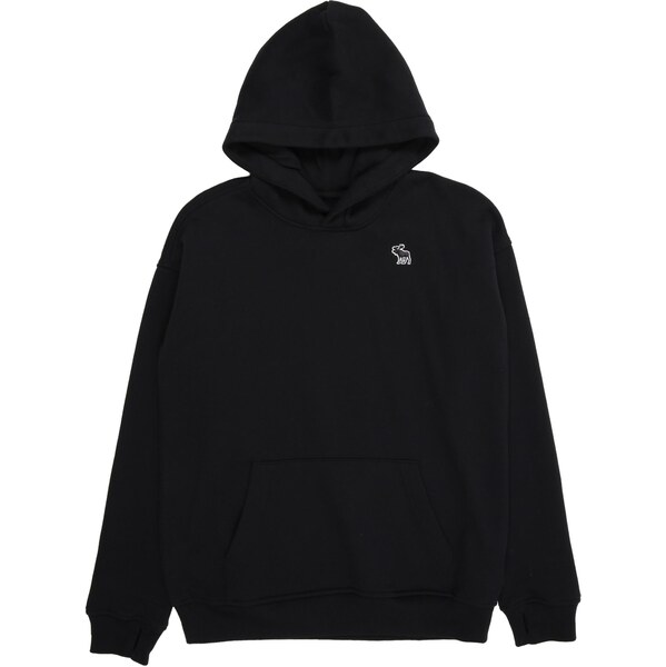 Abercrombie & Fitch Mikina ESSENTIALS FLEECE antracitová 65895570