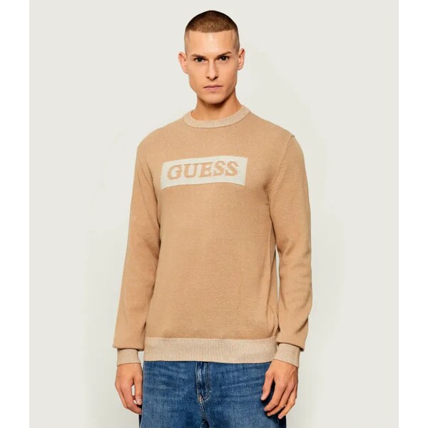 GUESS Sveter JACK | regular fit | s prímesou vlny 65670007