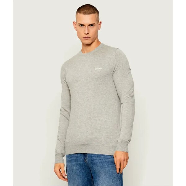 GUESS Sveter DANIEL | Slim Fit | s prímesou hodvábu 65670011