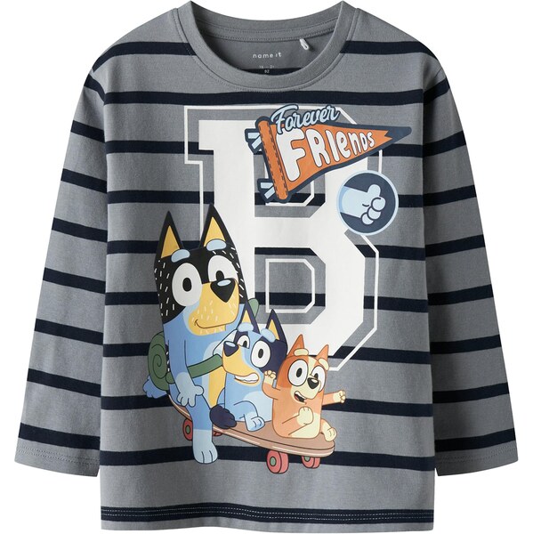 NAME IT Tričko NMMSULLI BLUEY námornícka modrá / dymovo modrá / 65696273