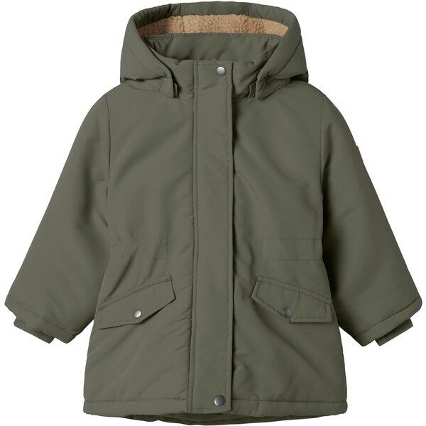 NAME IT Zimná bunda NMFMARLOW olivová 65696321