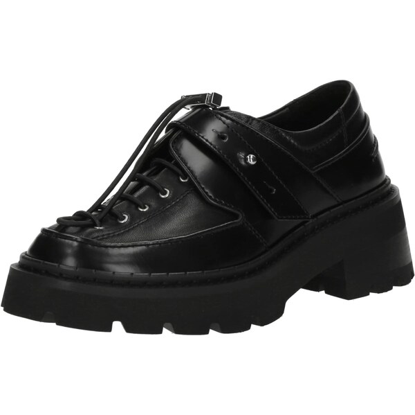 By Far Šnurovacie topánky čierna 66299288