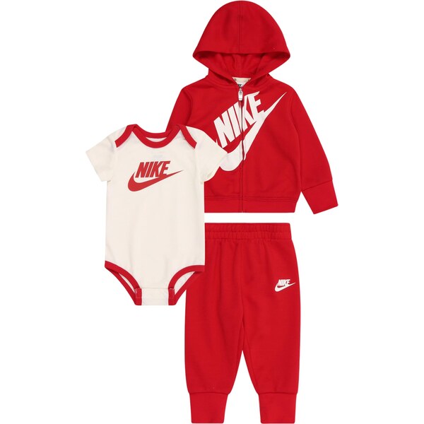 Nike Sportswear Set červená / biela 65708379