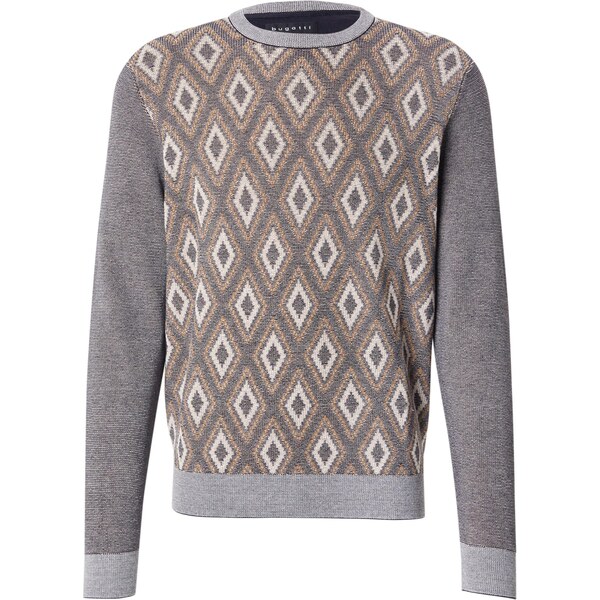 bugatti Sveter krémová / námornícka modrá / medová 65895542