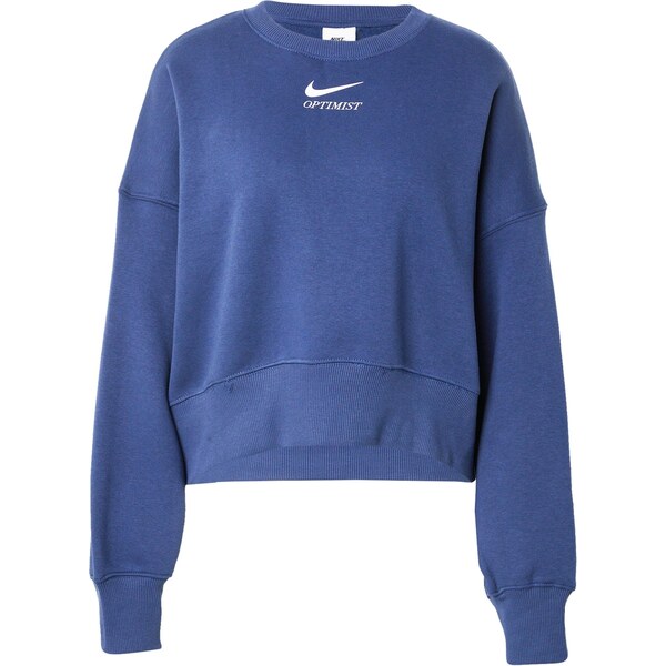 Nike Sportswear Mikina PHNX FLC námornícka modrá / biela 65696527