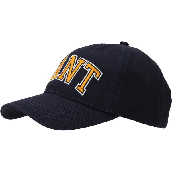 GANT Čiapka COLLEGIATE námornícka modrá / žltá / biela 65895461