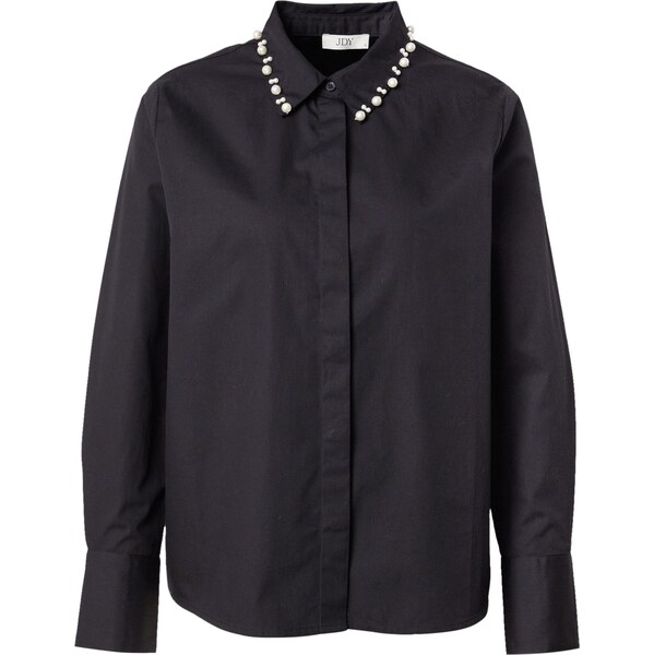 JDY Blúzka JDYLULA čierna / perlovo biela 65836039