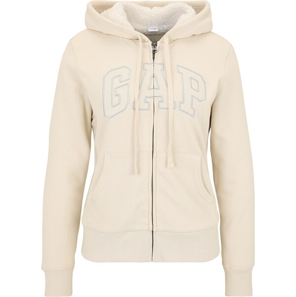 Gap Petite Tepláková bunda HERITAGE béžová / sivá 65696627