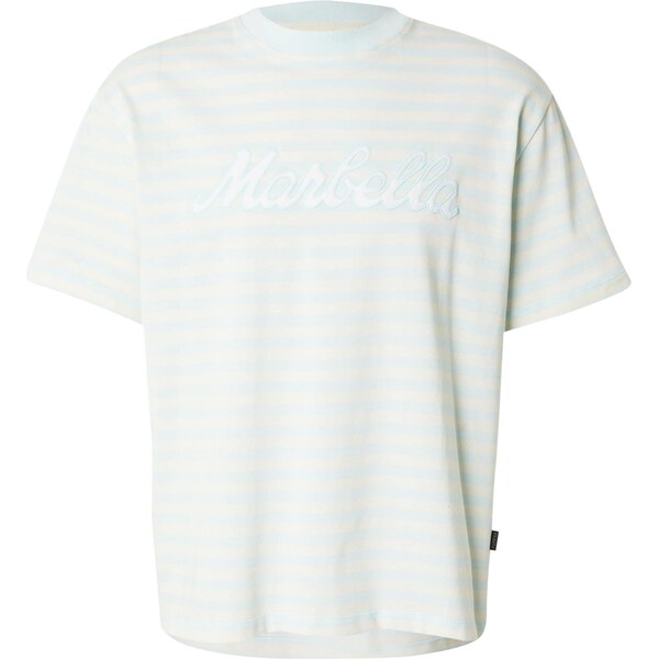 POMPEII Tričko Marbella nebesky modrá / biela ako vlna 66146229