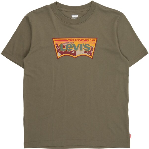Levis Kids Tričko SUNRISE DESERT kaki / oranžová / svetlooranžová / 65696656