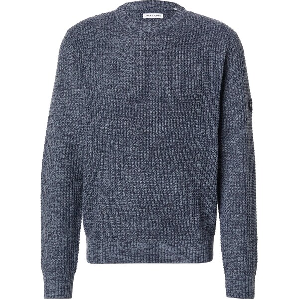 JACK & JONES Sveter JJLINK modrá melírovaná 65696604