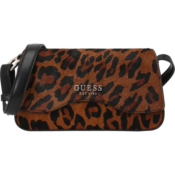 GUESS Kabelka na rameno hnedá / hnedá / čierna 65696700