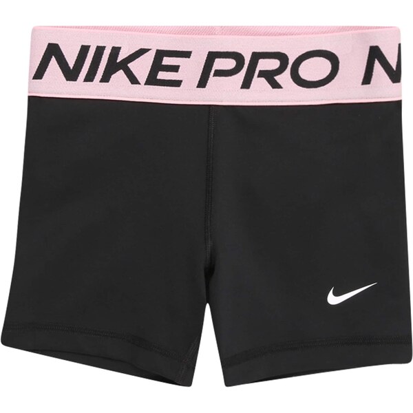 NIKE Športové nohavice Pro ružová / čierna / biela 65696705