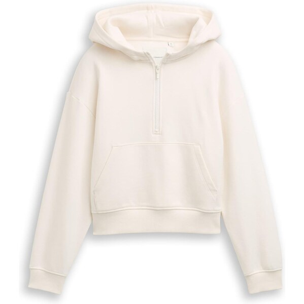 TOM TAILOR Mikina biela ako vlna 65696755