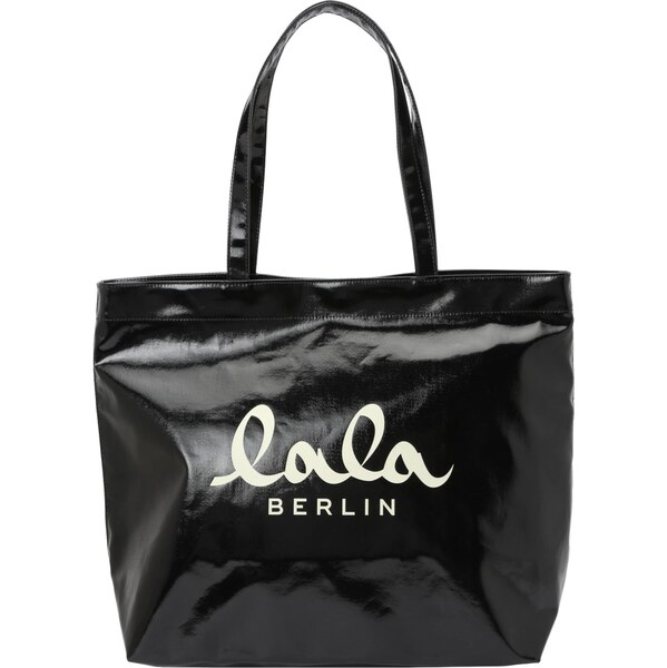 Lala Berlin Shopper East West čierna / biela 65696738