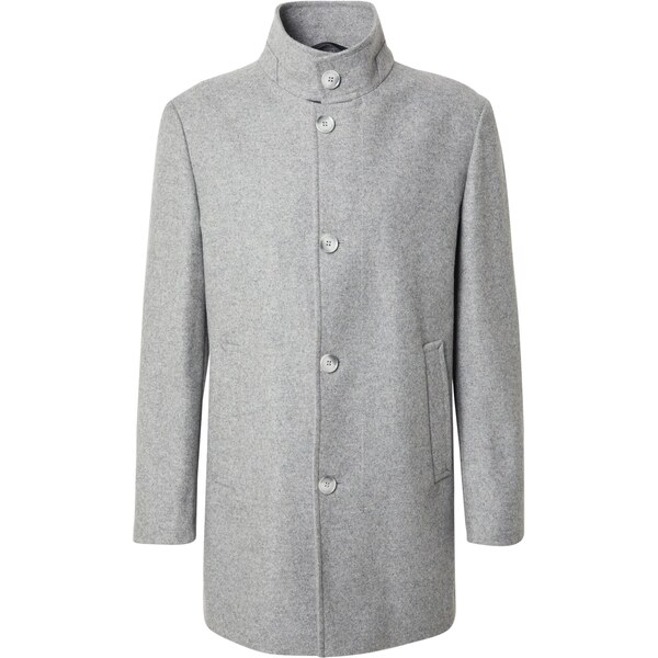 STRELLSON Prechodný kabát Finchley sivá melírovaná 65895751