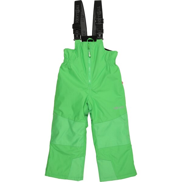 TROLLKIDS Športové nohavice Nordkapp svetlozelená / čierna 65696802