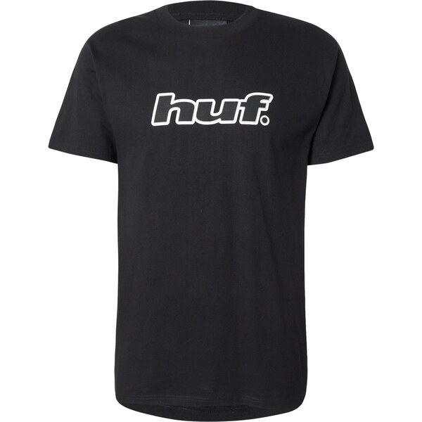 HUF Tričko čierna / biela 65731728