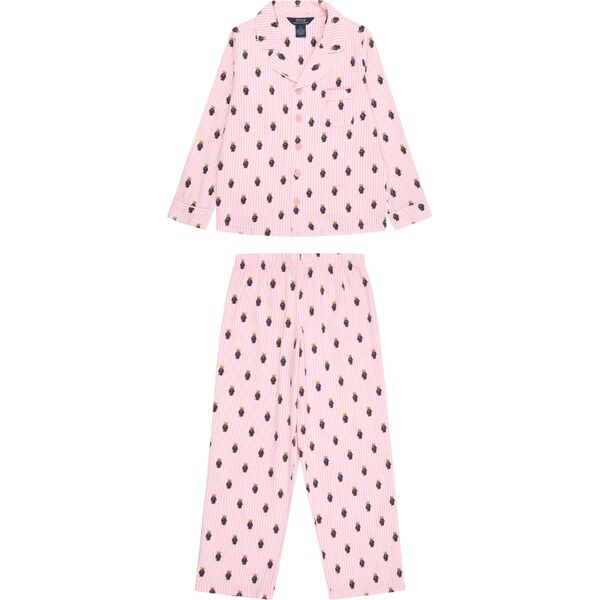 Polo Ralph Lauren Pyžamo tmavomodrá / karamelová / ružová / biela 65895791
