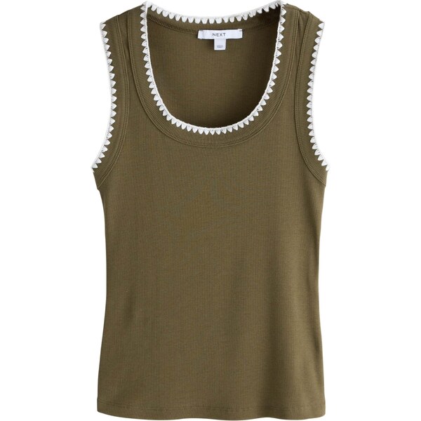 Next Top kaki / biela 65891794