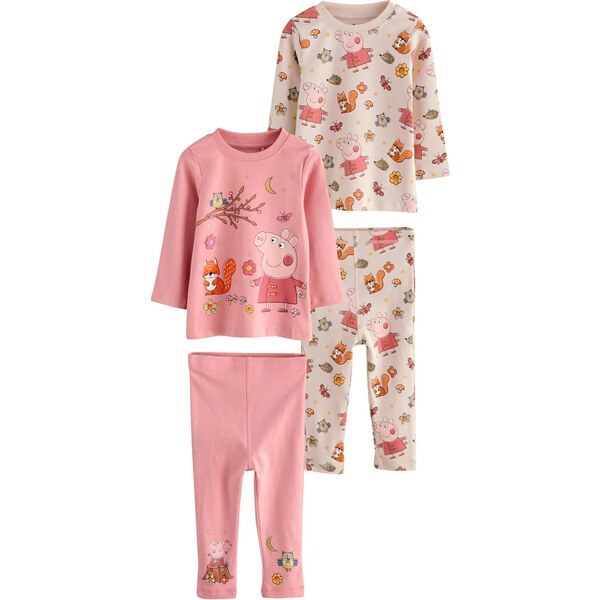 Next Pyžamo Peppa Pig karí / oranžová / ružová / pitaya 65893568