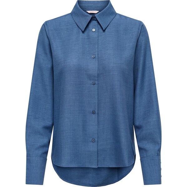 ONLY Blúzka ONLBETTY MELLI modrá denim 65895505
