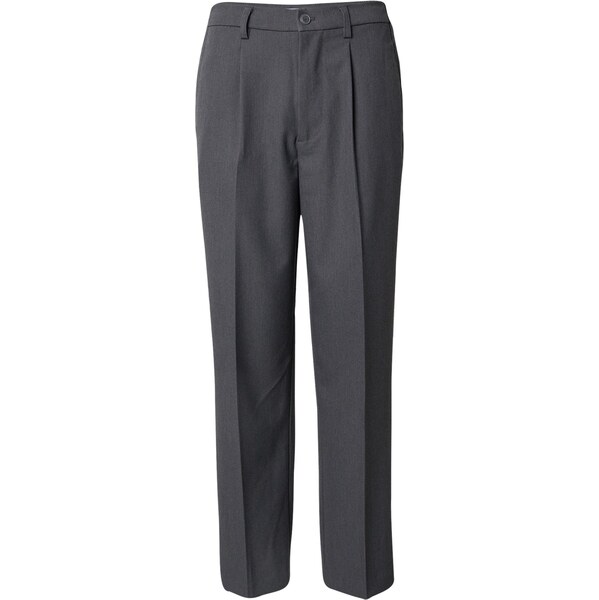 Only & Sons Plisované nohavice MIRO tmavosivá 66057301