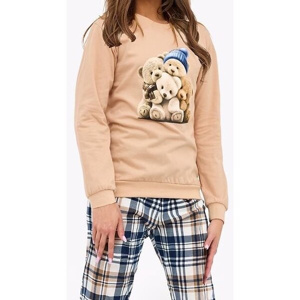 Cornette dámske pyžamo Bears - medvedík 65846443