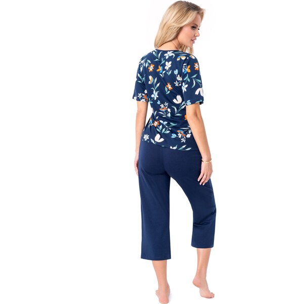 Donna dámske 3/4 pyžamo Caroline - bavlna 65846450